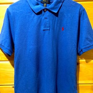 Boys Polo Blue XL